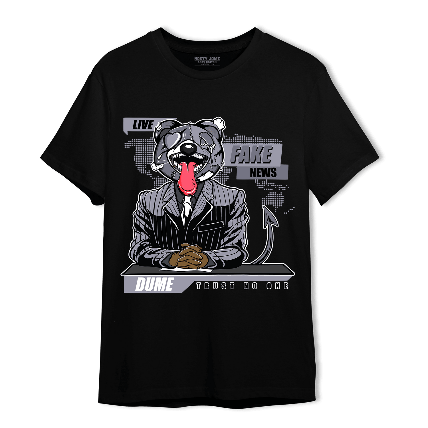 Stealth 14s T Shirt Match News Presenter BER - NastyJamz