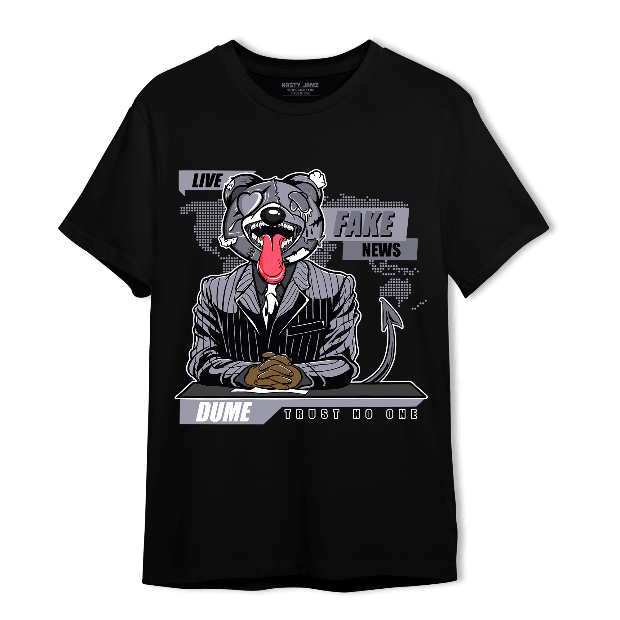 Stealth 14s T Shirt Match News Presenter BER - NastyJamz