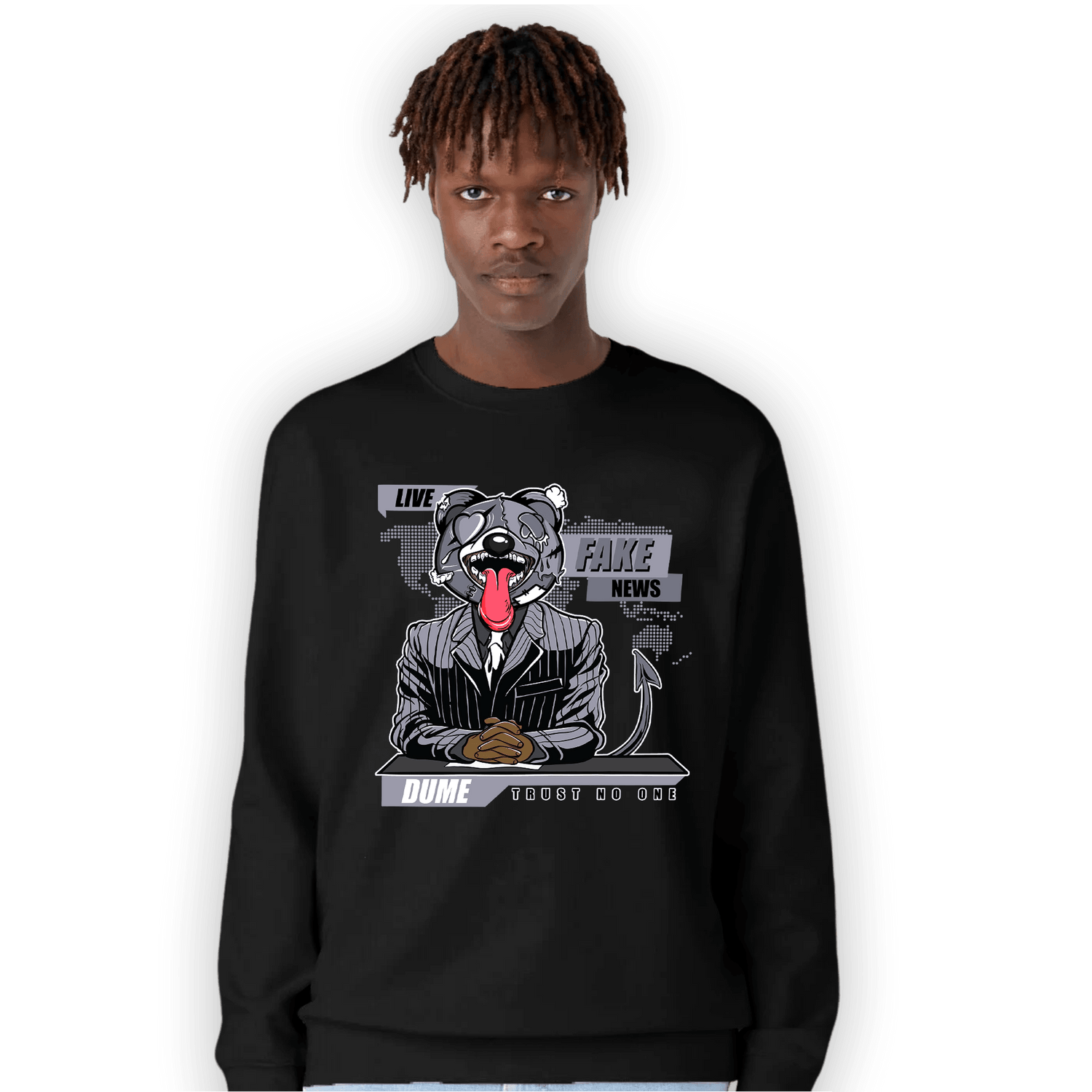 Stealth 14s Sweatshirt Match News Presenter BER - NastyJamz