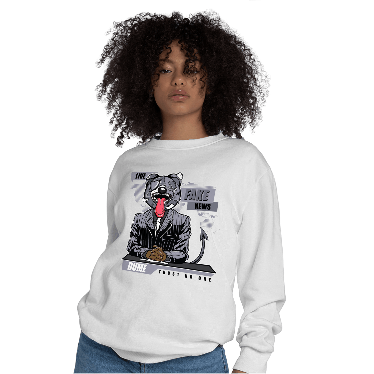 Stealth 14s Sweatshirt Match News Presenter BER - NastyJamz