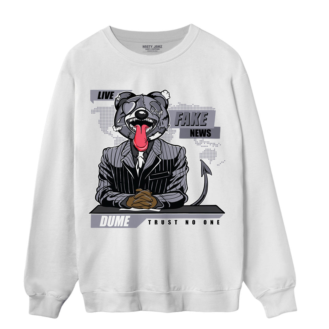 Stealth 14s Sweatshirt Match News Presenter BER - NastyJamz