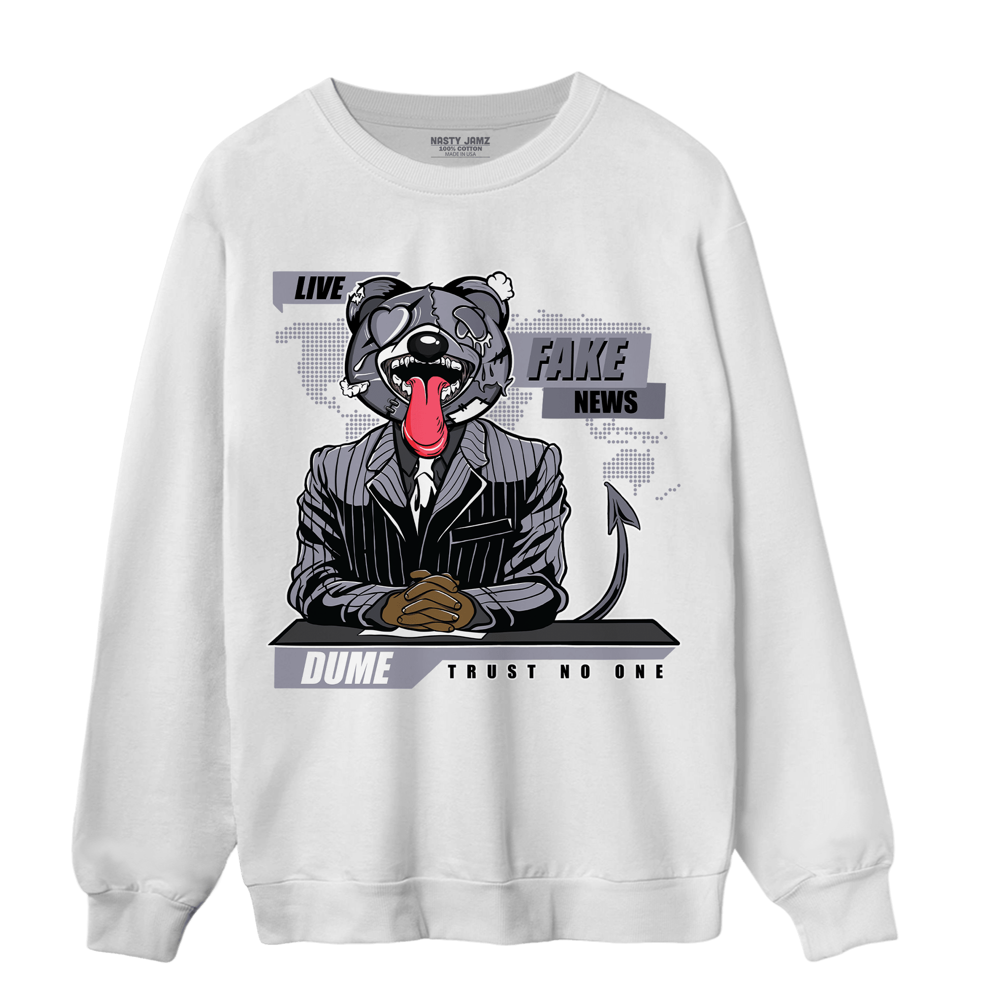 Stealth 14s Sweatshirt Match News Presenter BER - NastyJamz