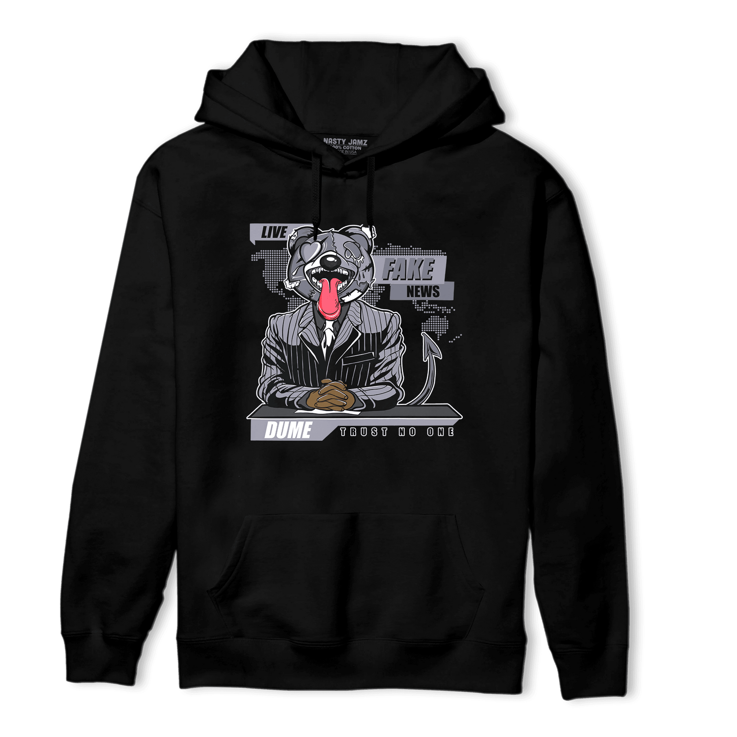 Stealth 14s Hoodie Match News Presenter BER - NastyJamz