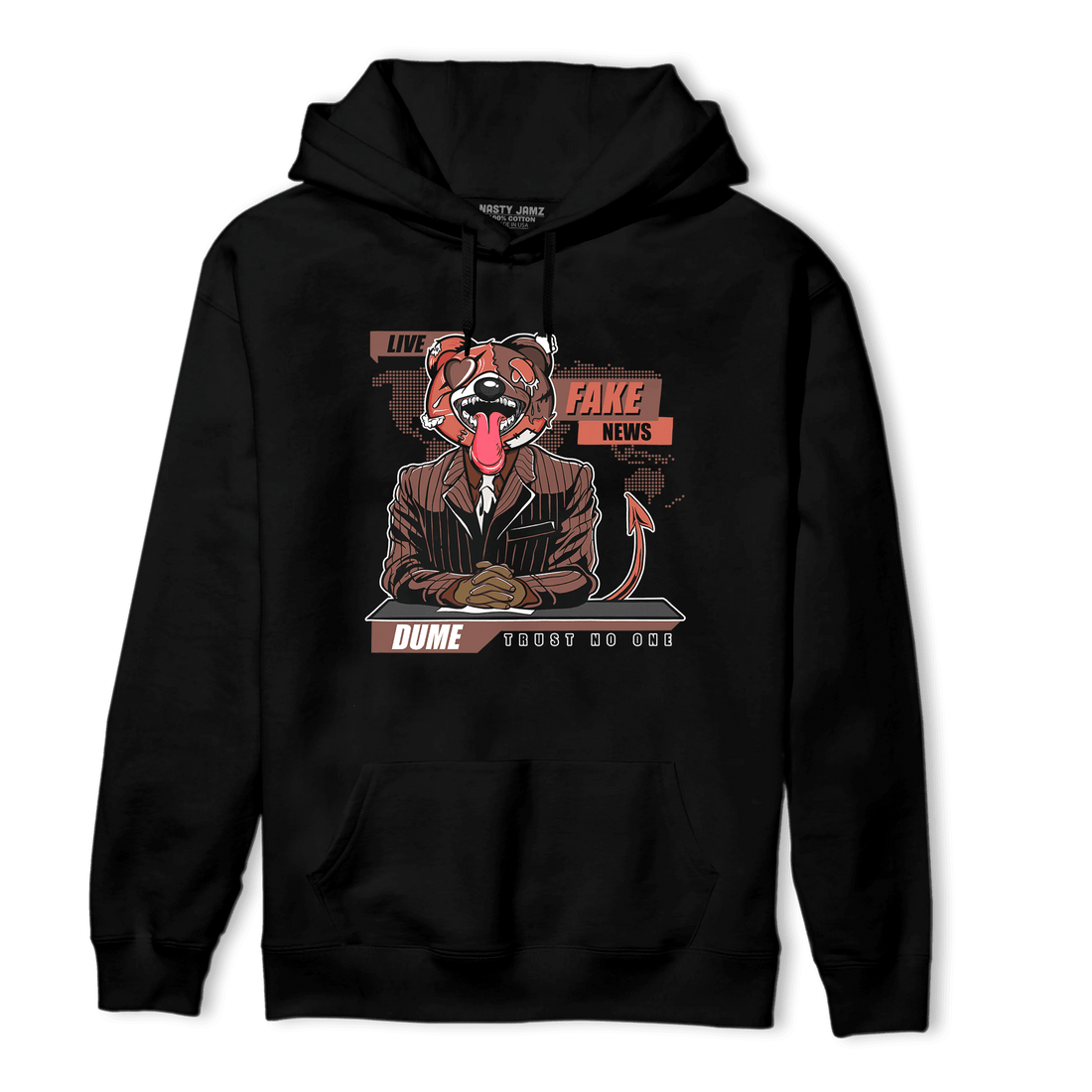 High OG Dusted Clay 1s Hoodie Match News Presenter BER - NastyJamz