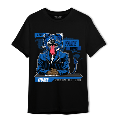 Royal Reimagined 1s T Shirt Match News Presenter BER - NastyJamz