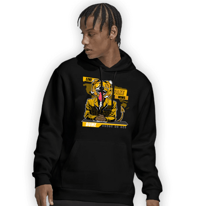 Yellow Ochre 1s Hoodie Match News Presenter BER - NastyJamz