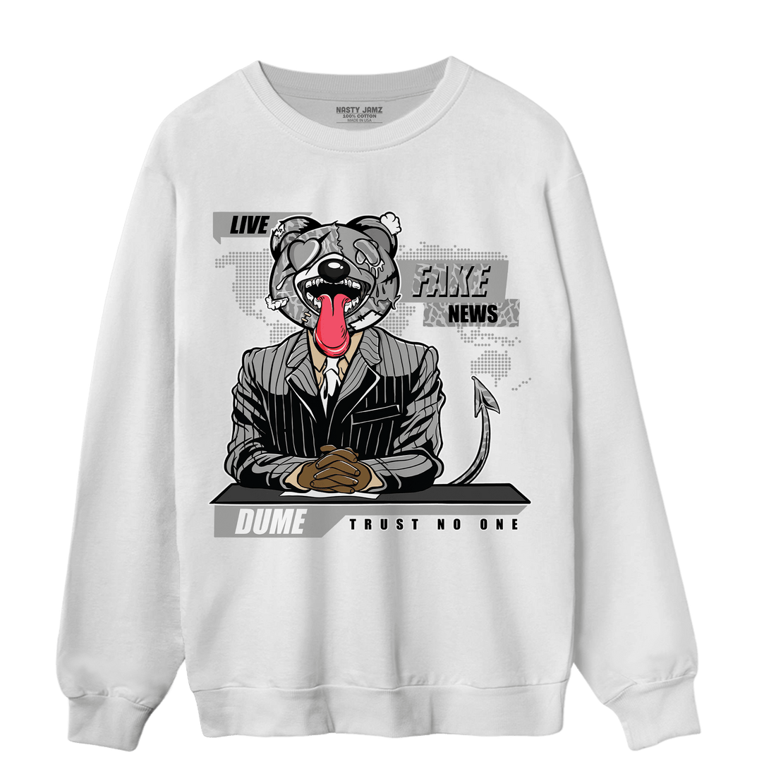 Craft Ivory 3s Sweatshirt Match News Presenter BER - NastyJamz