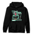 Green Glow 3s Hoodie Match News Presenter BER - NastyJamz