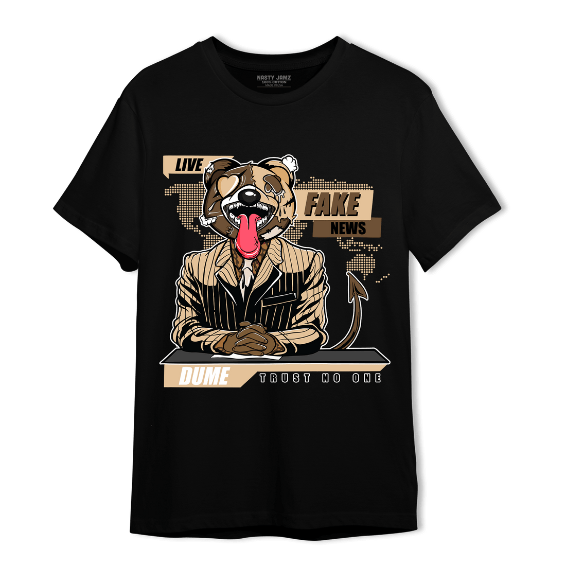 Palomino 3s T Shirt Match News Presenter BER - NastyJamz