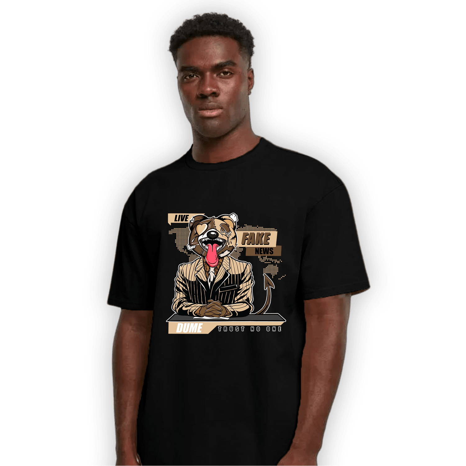 Palomino 3s T Shirt Match News Presenter BER - NastyJamz