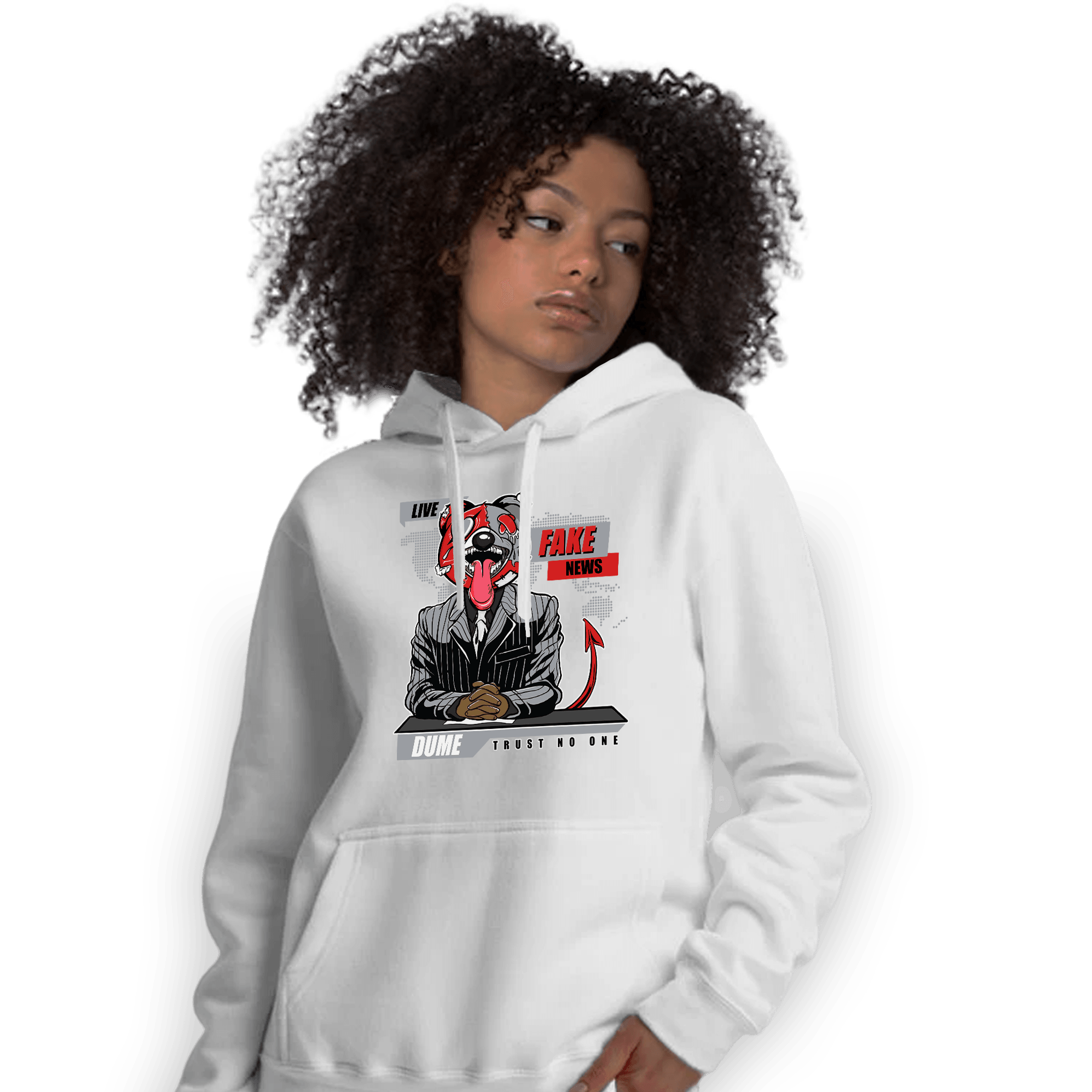 Bred Reimagined 4s Hoodie Match News Presenter BER - NastyJamz