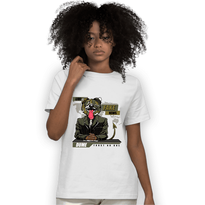 SE Craft Medium Olive 4s T Shirt Match News Presenter BER - NastyJamz