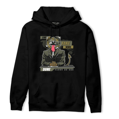 SE Craft Medium Olive 4s Hoodie Match News Presenter BER - NastyJamz