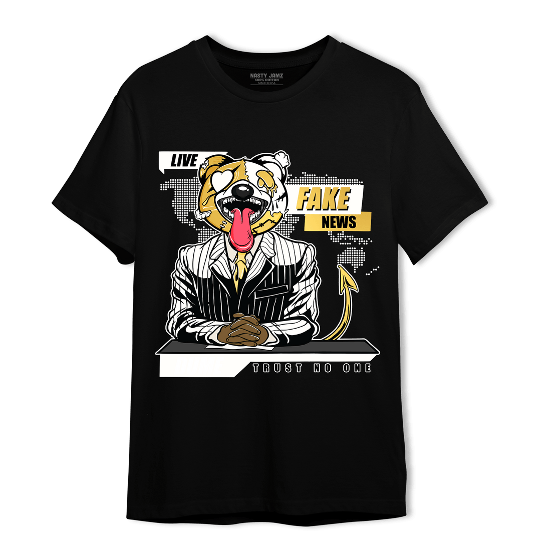 Sail 4s T Shirt Match News Presenter BER - NastyJamz