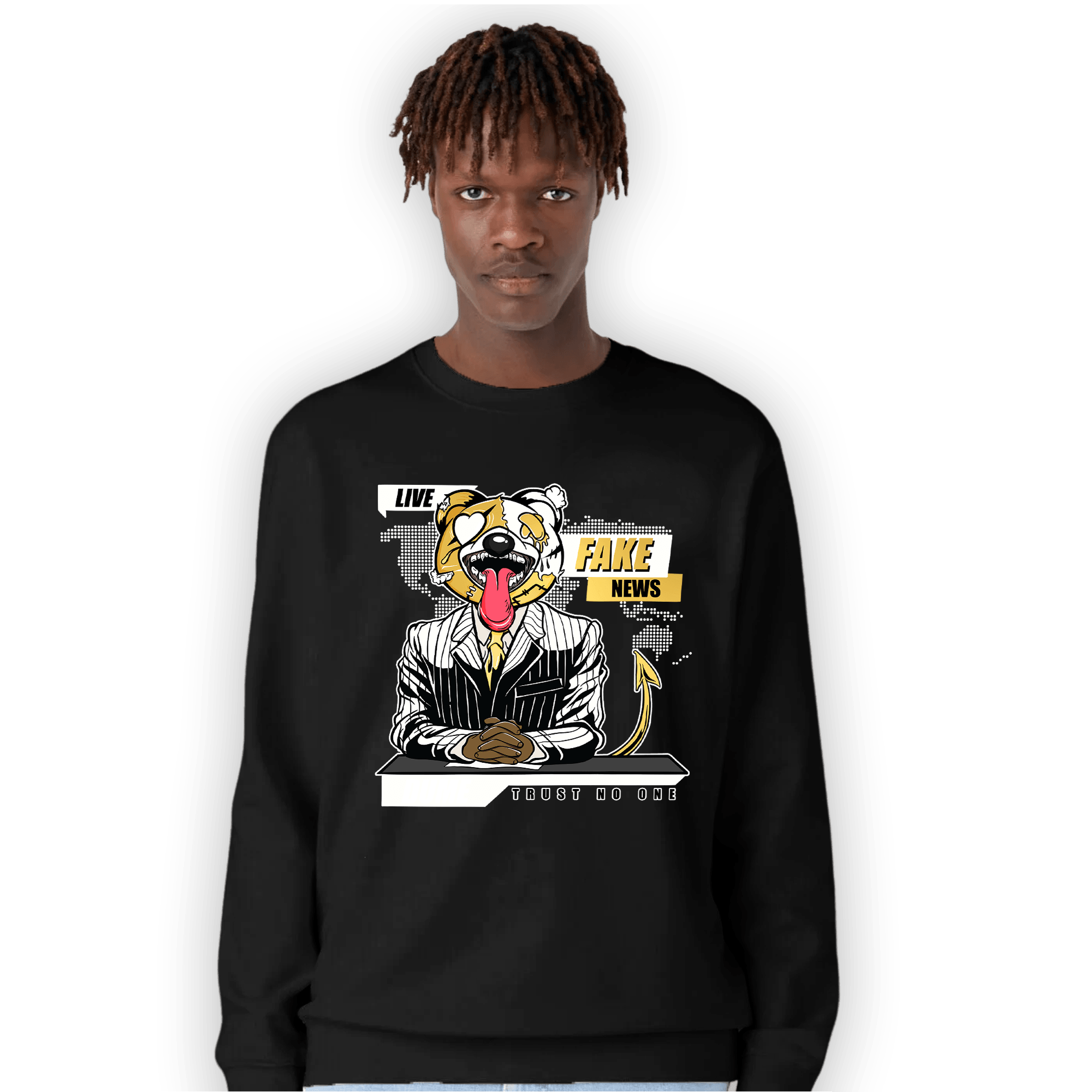 Sail 4s Sweatshirt Match News Presenter BER - NastyJamz