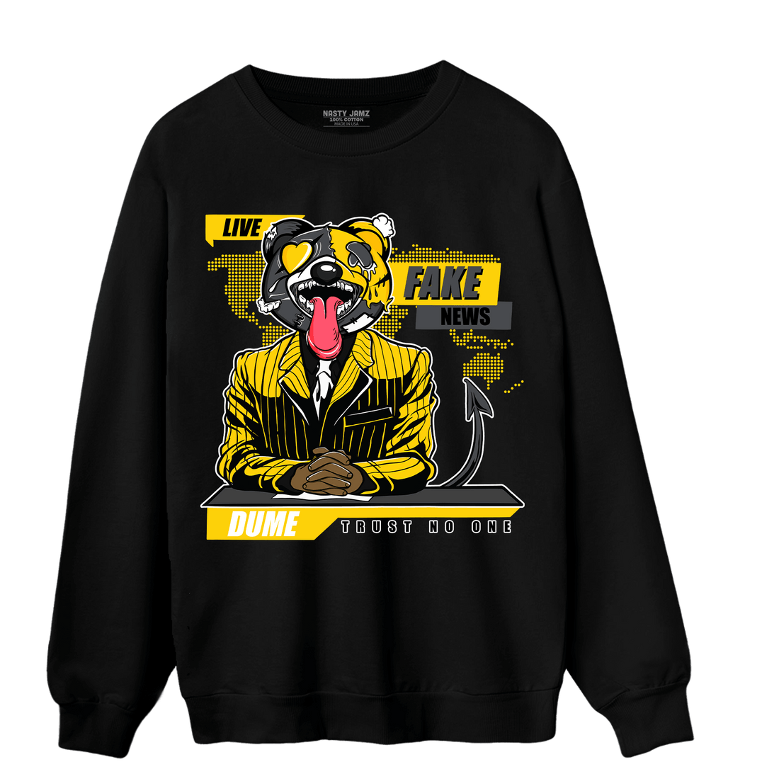 Thunder 4s Sweatshirt Match News Presenter BER - NastyJamz