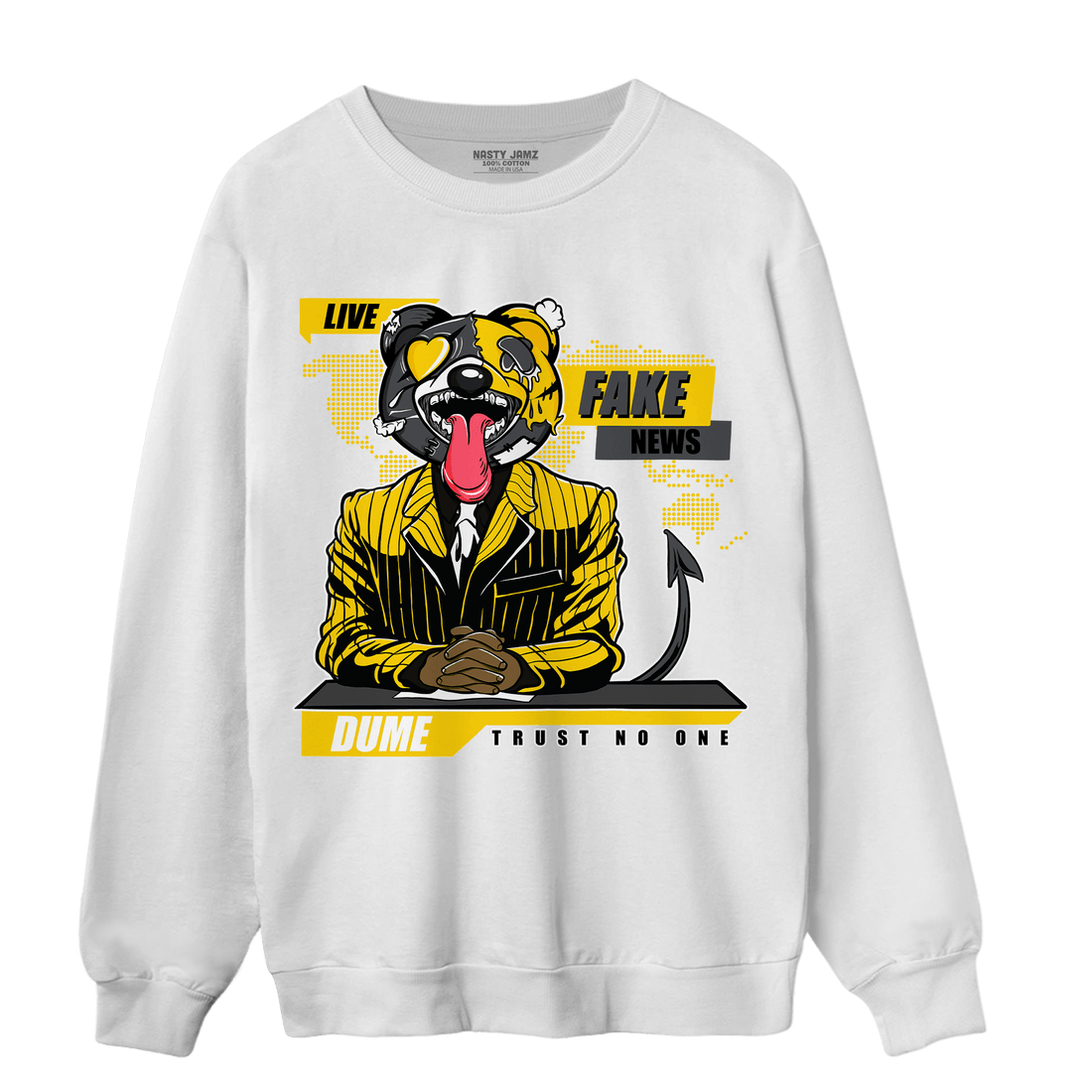Thunder 4s Sweatshirt Match News Presenter BER - NastyJamz