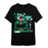Lucky Green 5s T Shirt Match News Presenter BER - NastyJamz