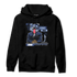 Midnight Navy 5s Hoodie Match News Presenter BER - NastyJamz