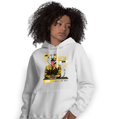 Yellow Ochre 6s Hoodie Match News Presenter BER - NastyJamz