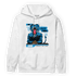 Powder Blue 9s Hoodie Match News Presenter BER - NastyJamz