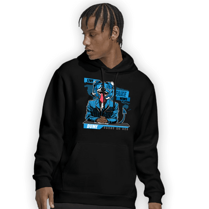 Powder Blue 9s Hoodie Match News Presenter BER - NastyJamz