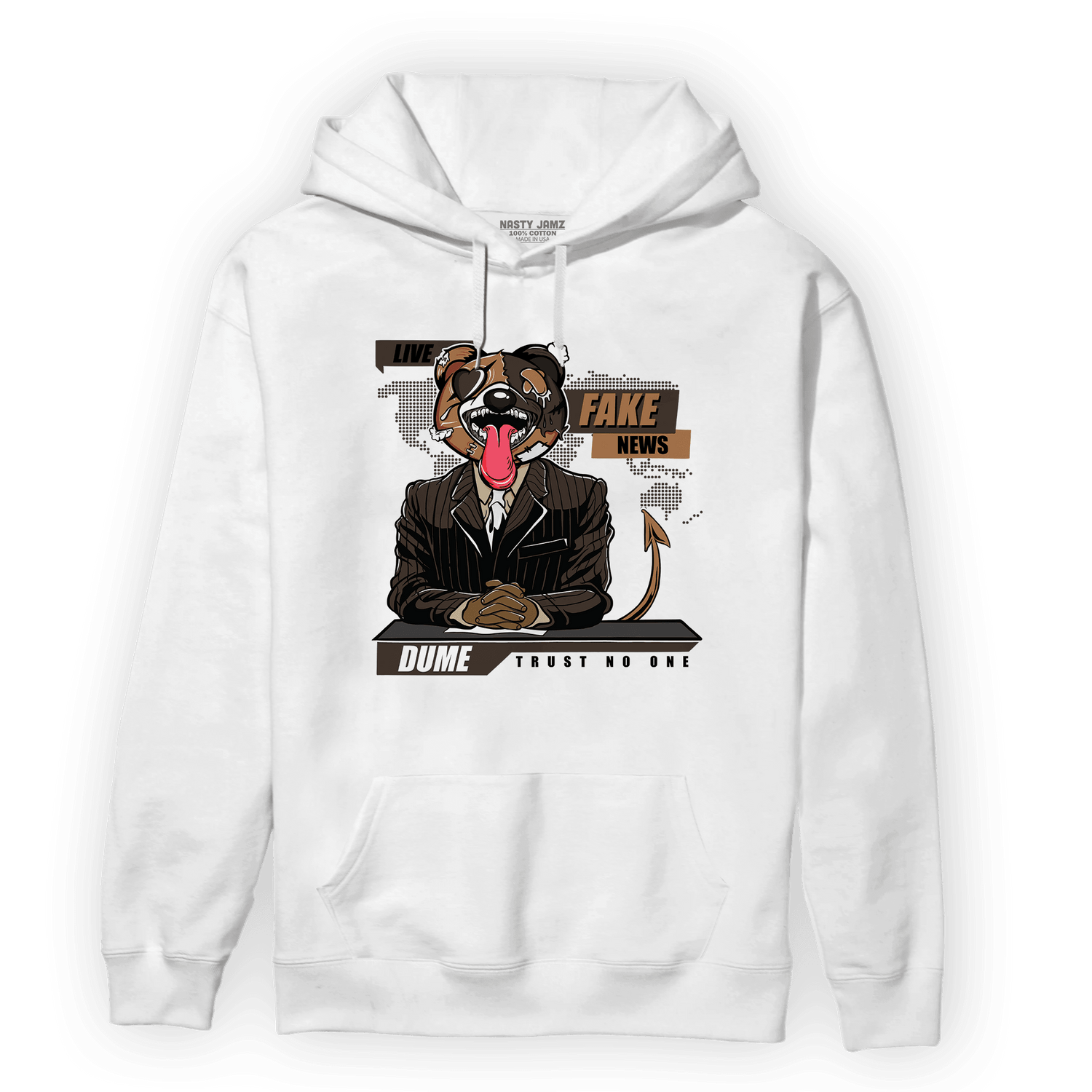 Jumpman Jack Hoodie Match News Presenter BER - NastyJamz