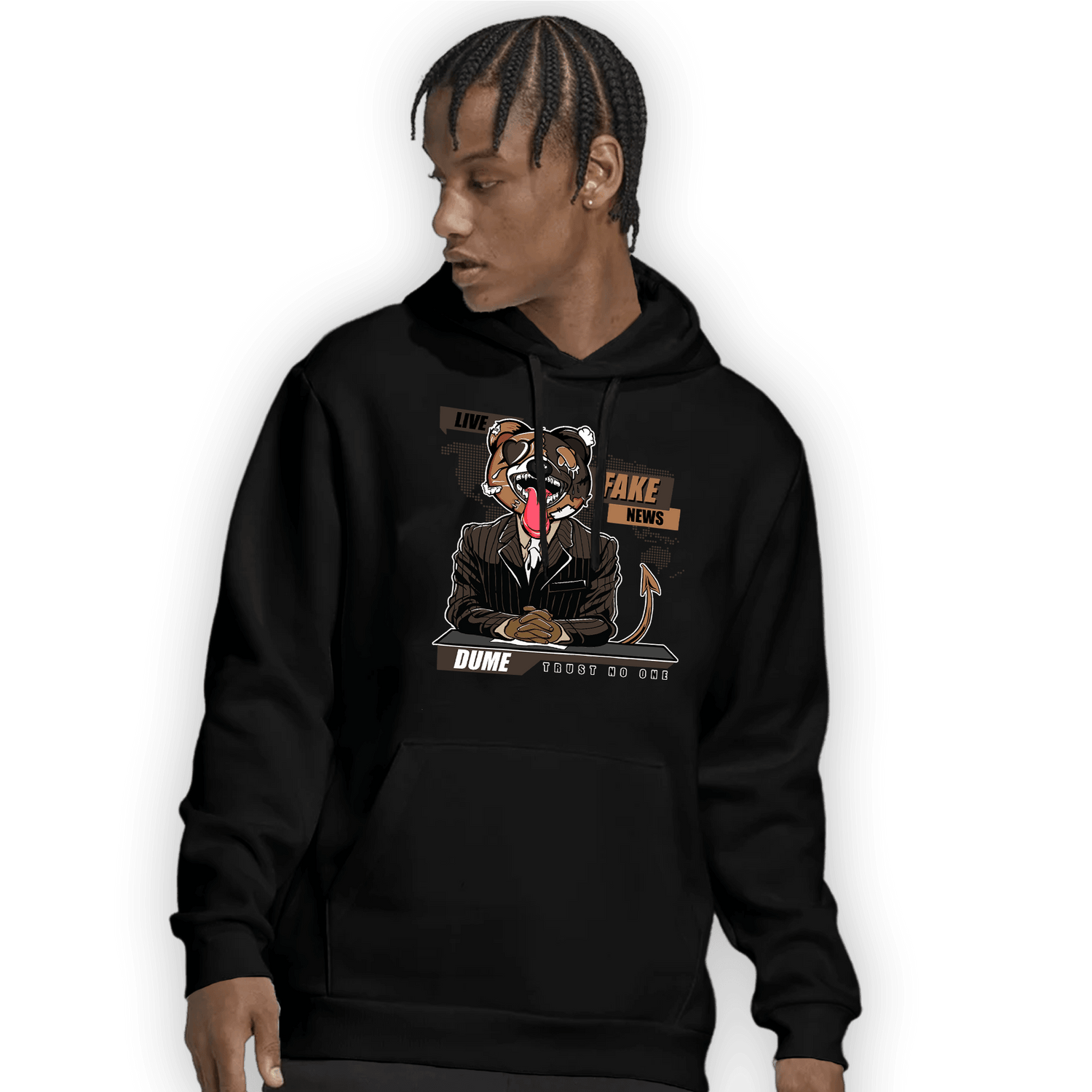 Jumpman Jack Hoodie Match News Presenter BER - NastyJamz