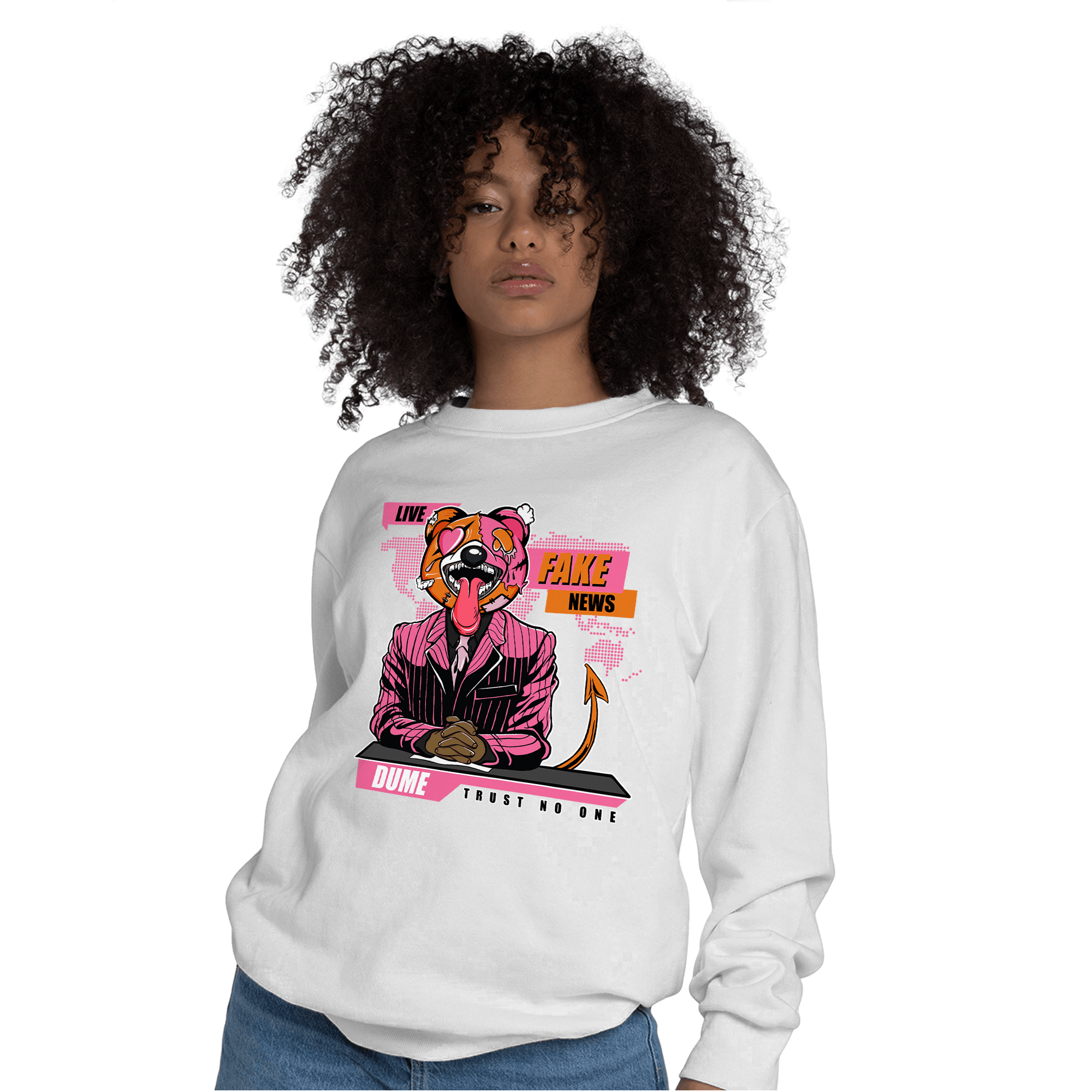 SB Dunk Blossom Sweatshirt Match News Presenter BER - NastyJamz