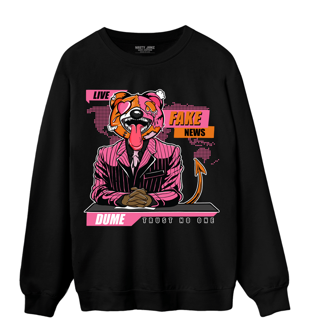 SB Dunk Blossom Sweatshirt Match News Presenter BER - NastyJamz