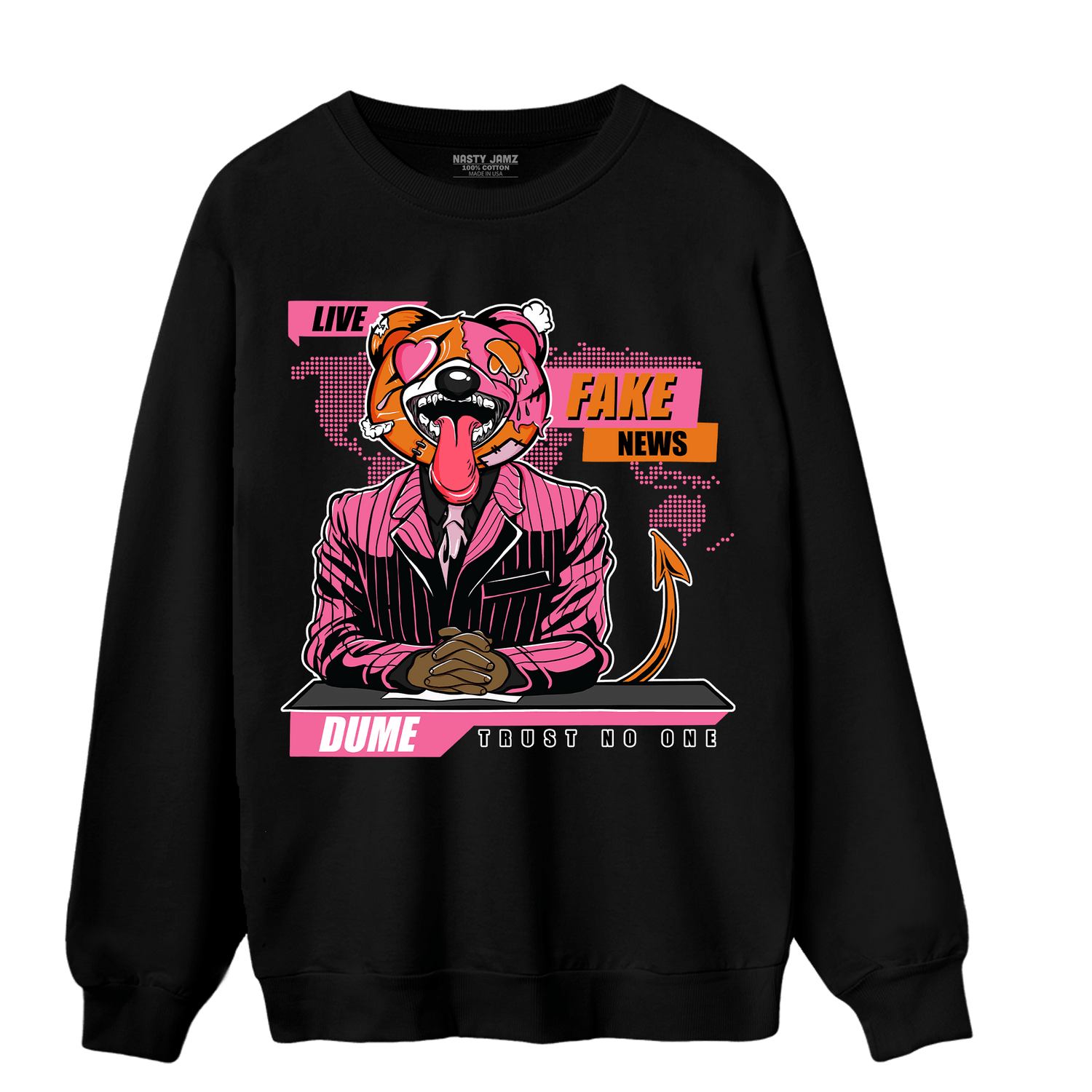 SB Dunk Blossom Sweatshirt Match News Presenter BER - NastyJamz