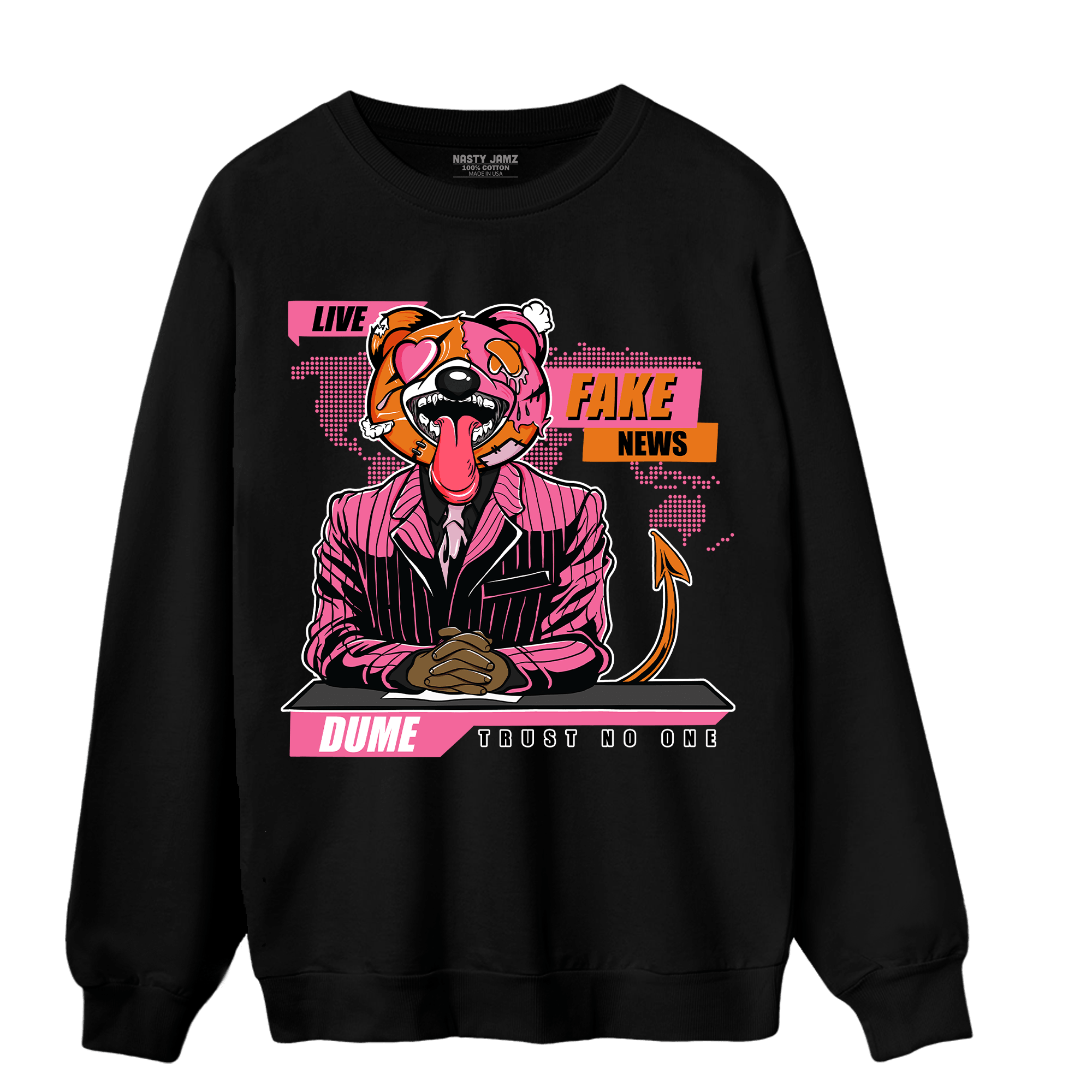 SB Dunk Blossom Sweatshirt Match News Presenter BER - NastyJamz