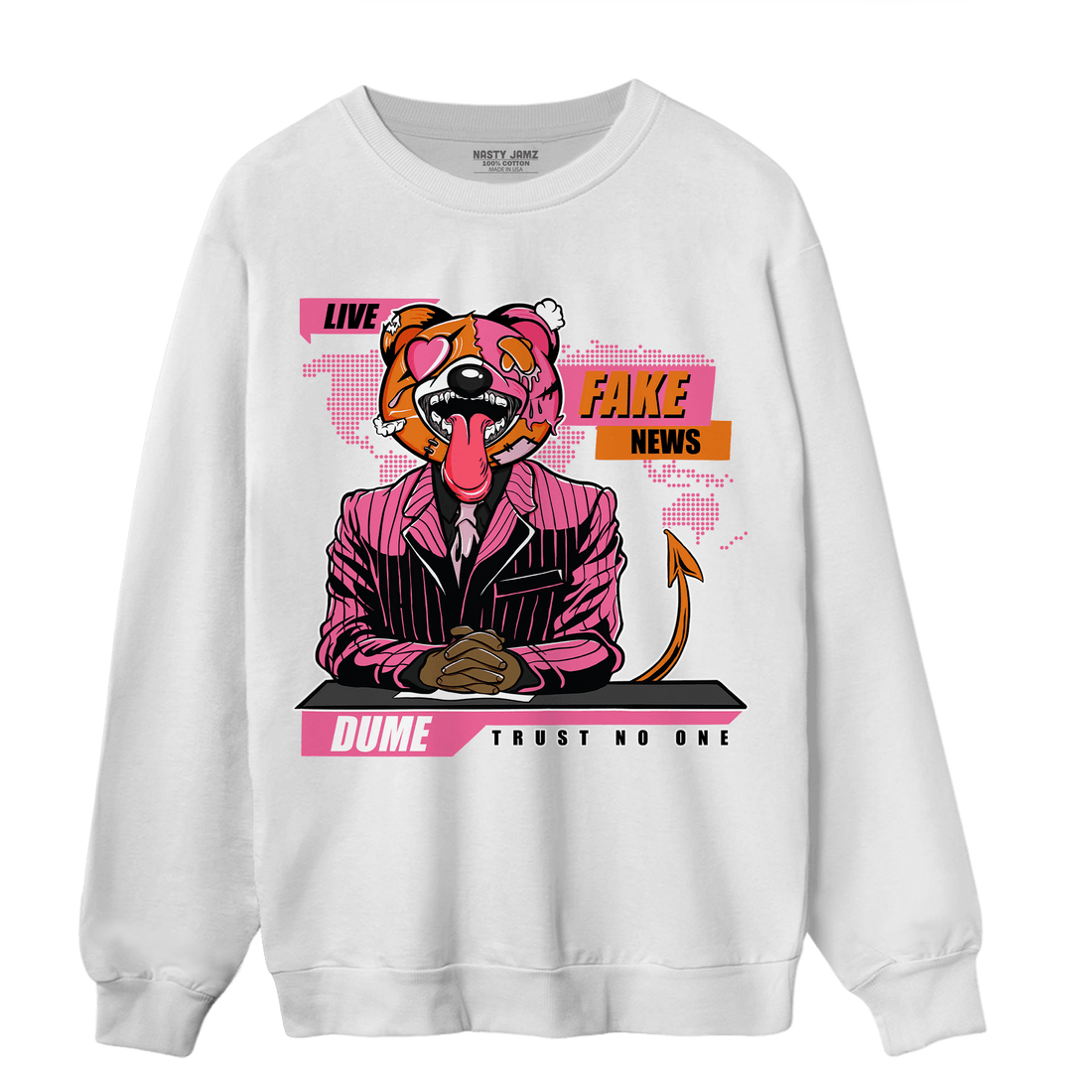 SB Dunk Blossom Sweatshirt Match News Presenter BER - NastyJamz