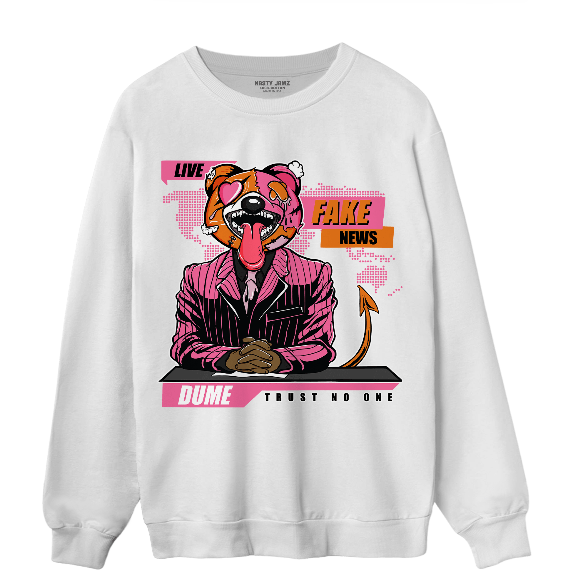 SB Dunk Blossom Sweatshirt Match News Presenter BER - NastyJamz