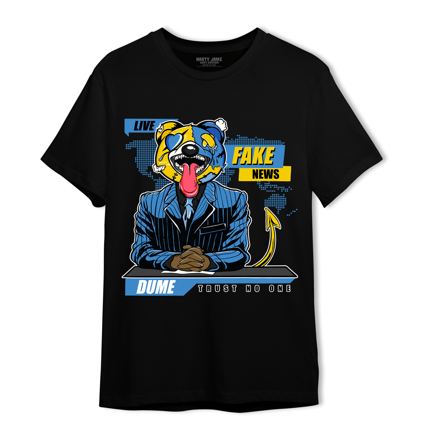 SB Dunk Bubbles T Shirt Match News Presenter BER - NastyJamz