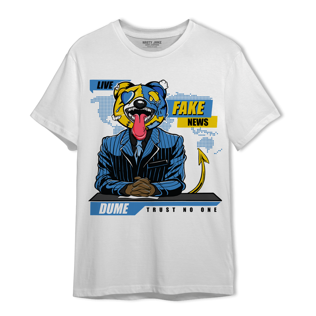 SB Dunk Bubbles T Shirt Match News Presenter BER - NastyJamz