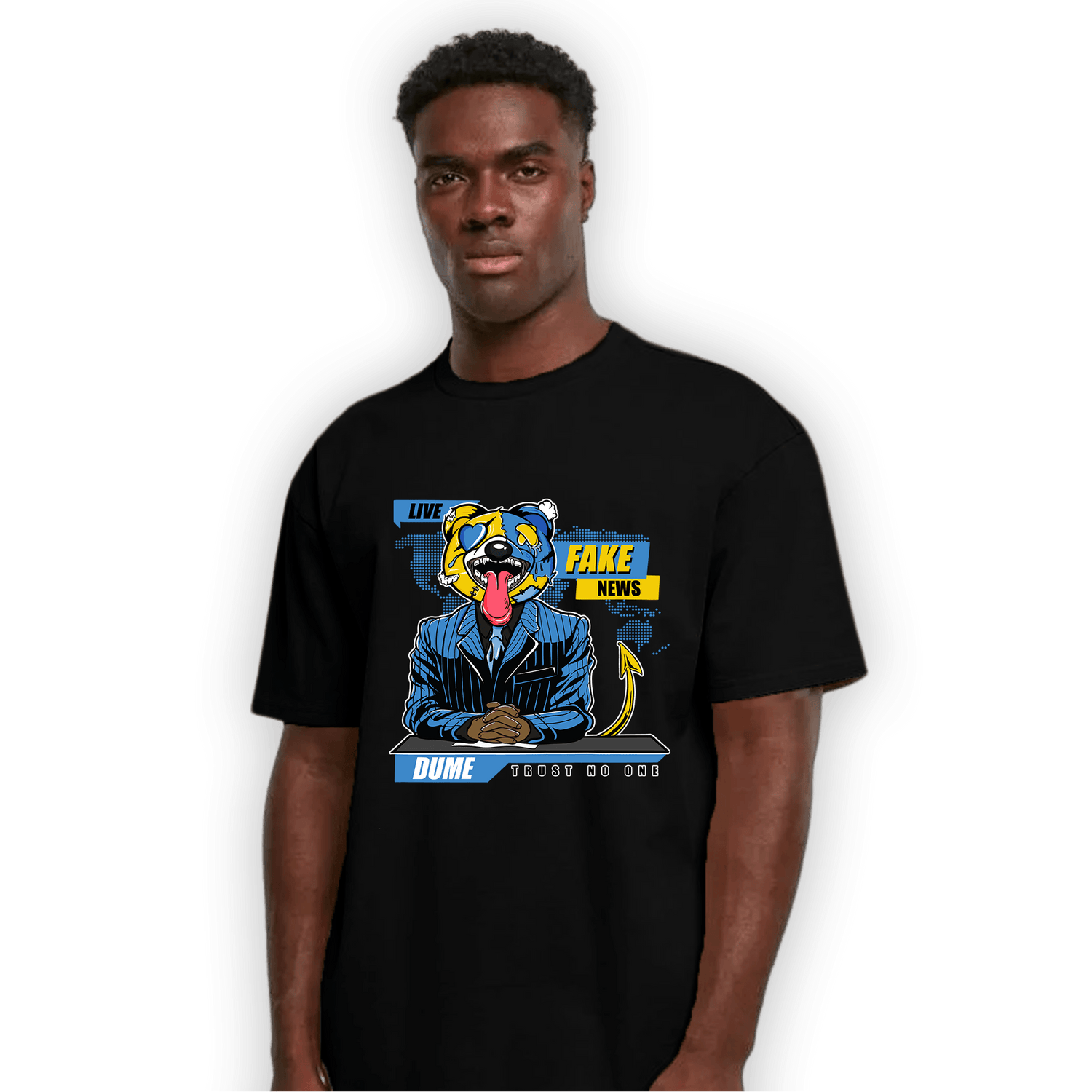 SB Dunk Bubbles T Shirt Match News Presenter BER - NastyJamz