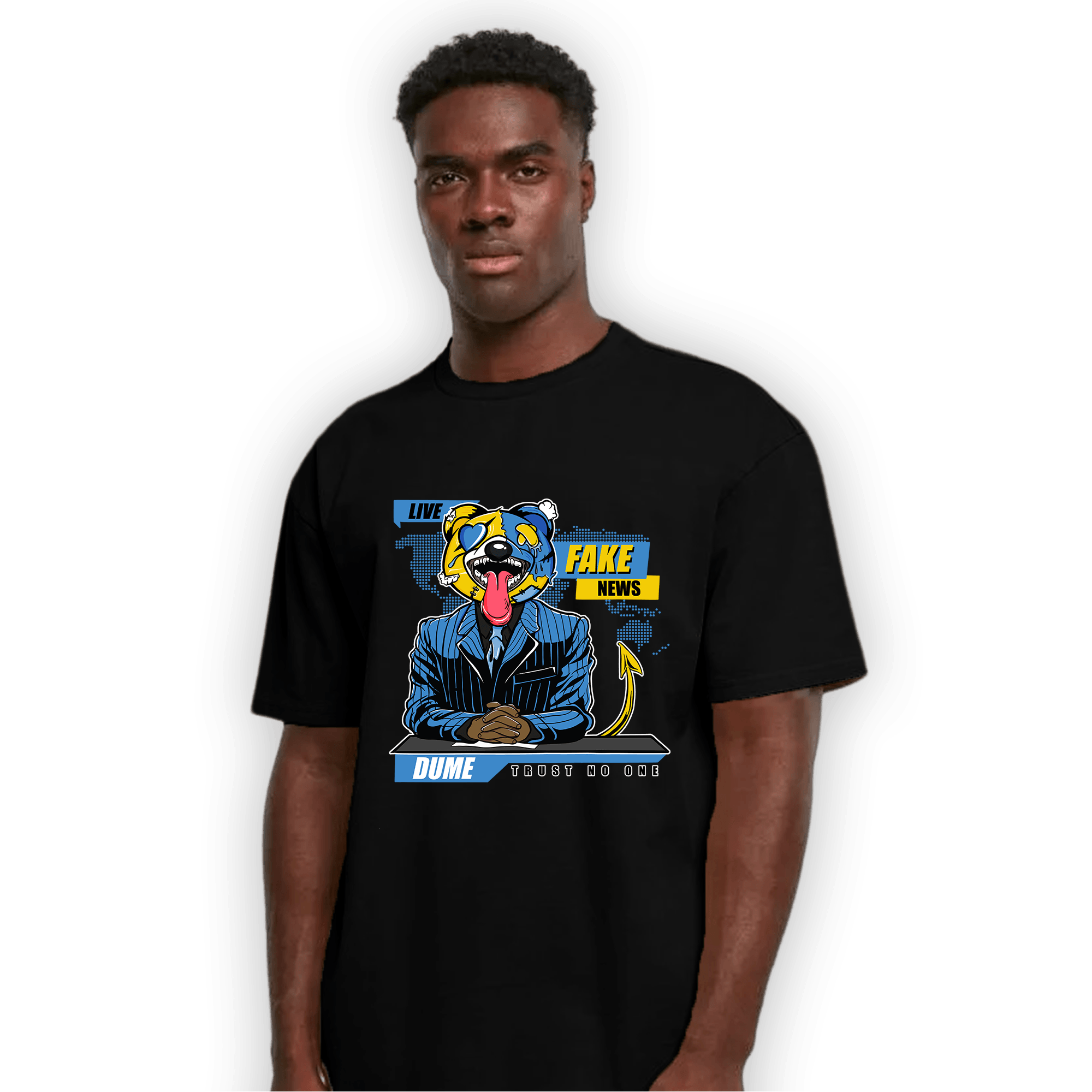 SB Dunk Bubbles T Shirt Match News Presenter BER - NastyJamz