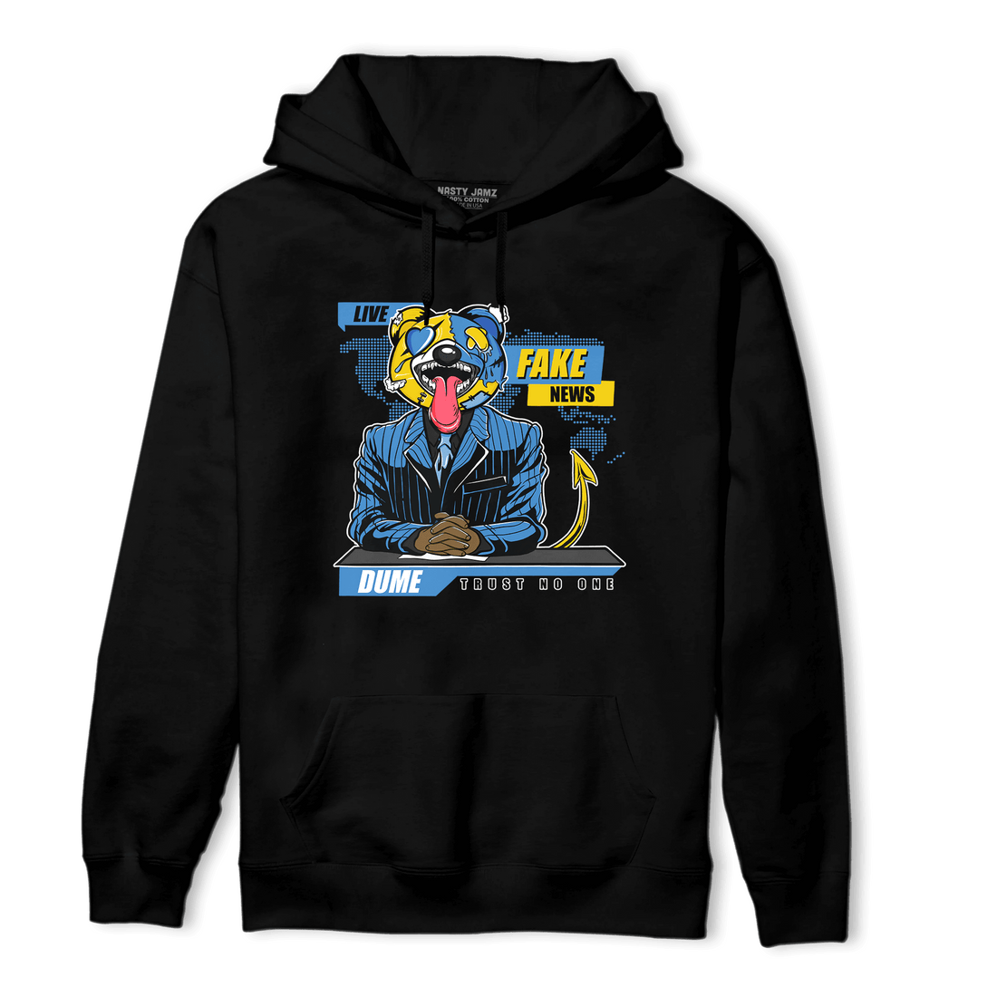 SB Dunk Bubbles Hoodie Match News Presenter BER - NastyJamz