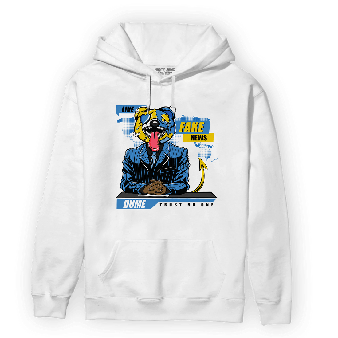 SB Dunk Bubbles Hoodie Match News Presenter BER - NastyJamz
