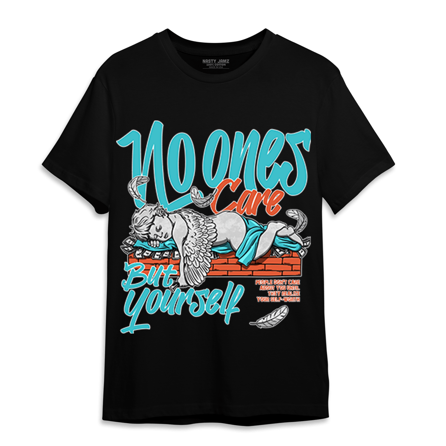 Dunk Low Dolphins T Shirt Match No Ones Care - NastyJamz