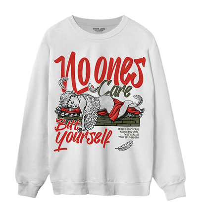 Dunk Low Mystic Red Sweatshirt Match No Ones Care - NastyJamz