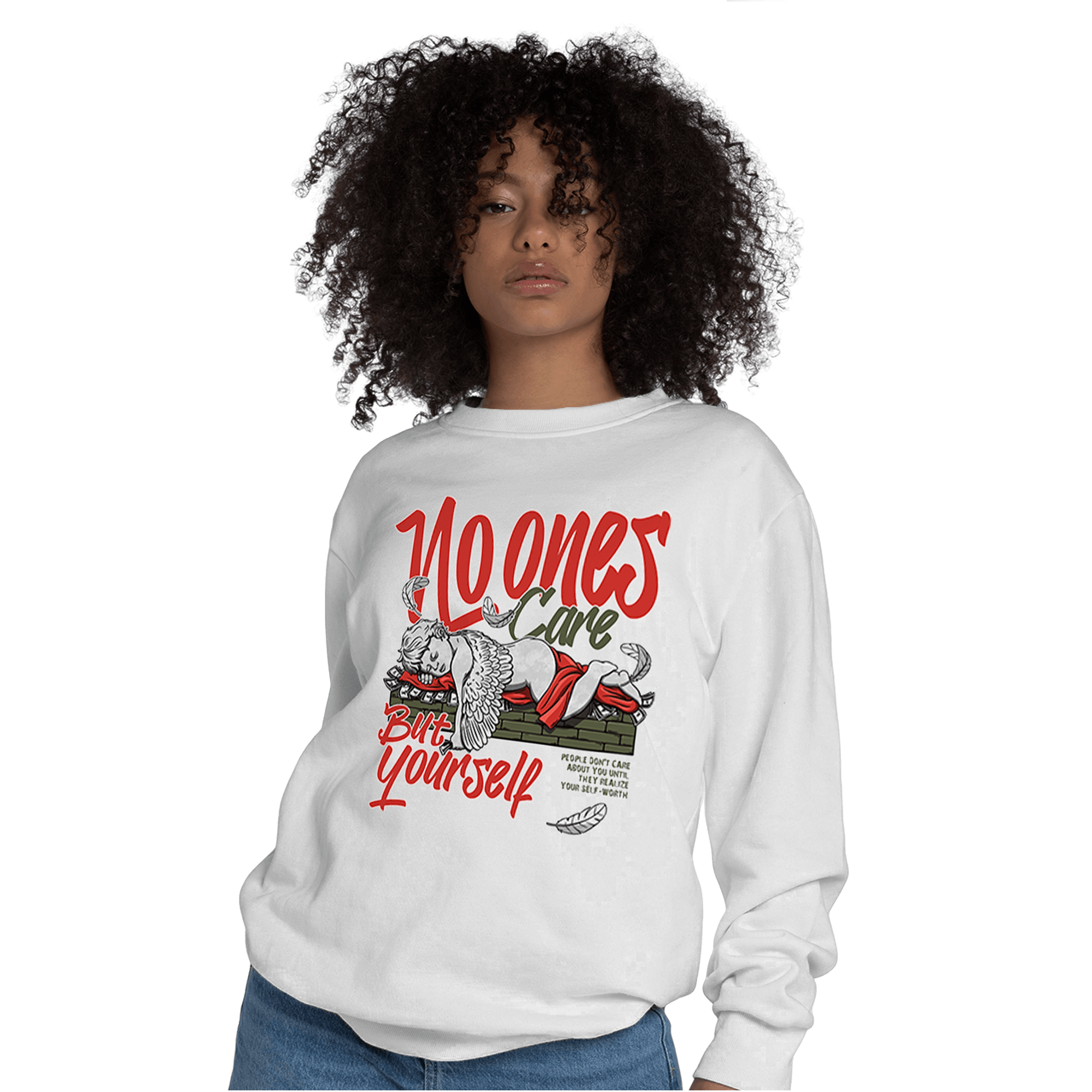 Dunk Low Mystic Red Sweatshirt Match No Ones Care - NastyJamz
