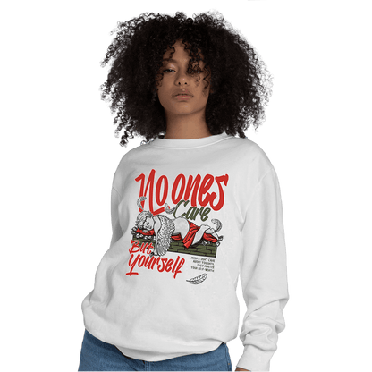 Dunk Low Mystic Red Sweatshirt Match No Ones Care - NastyJamz