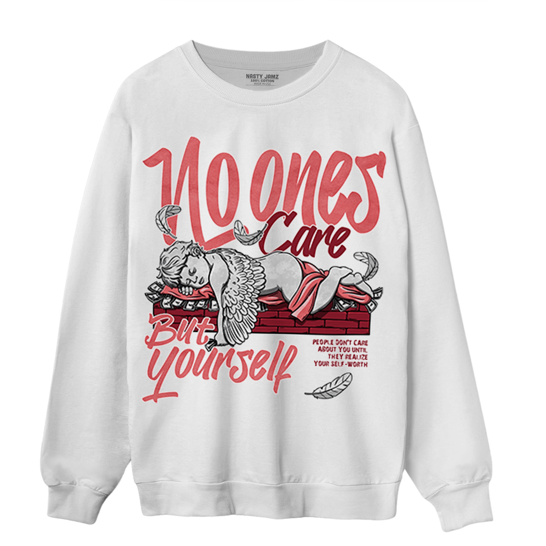Dunk Low WMNS Valentine Day Sweatshirt Match No Ones Care - NastyJamz