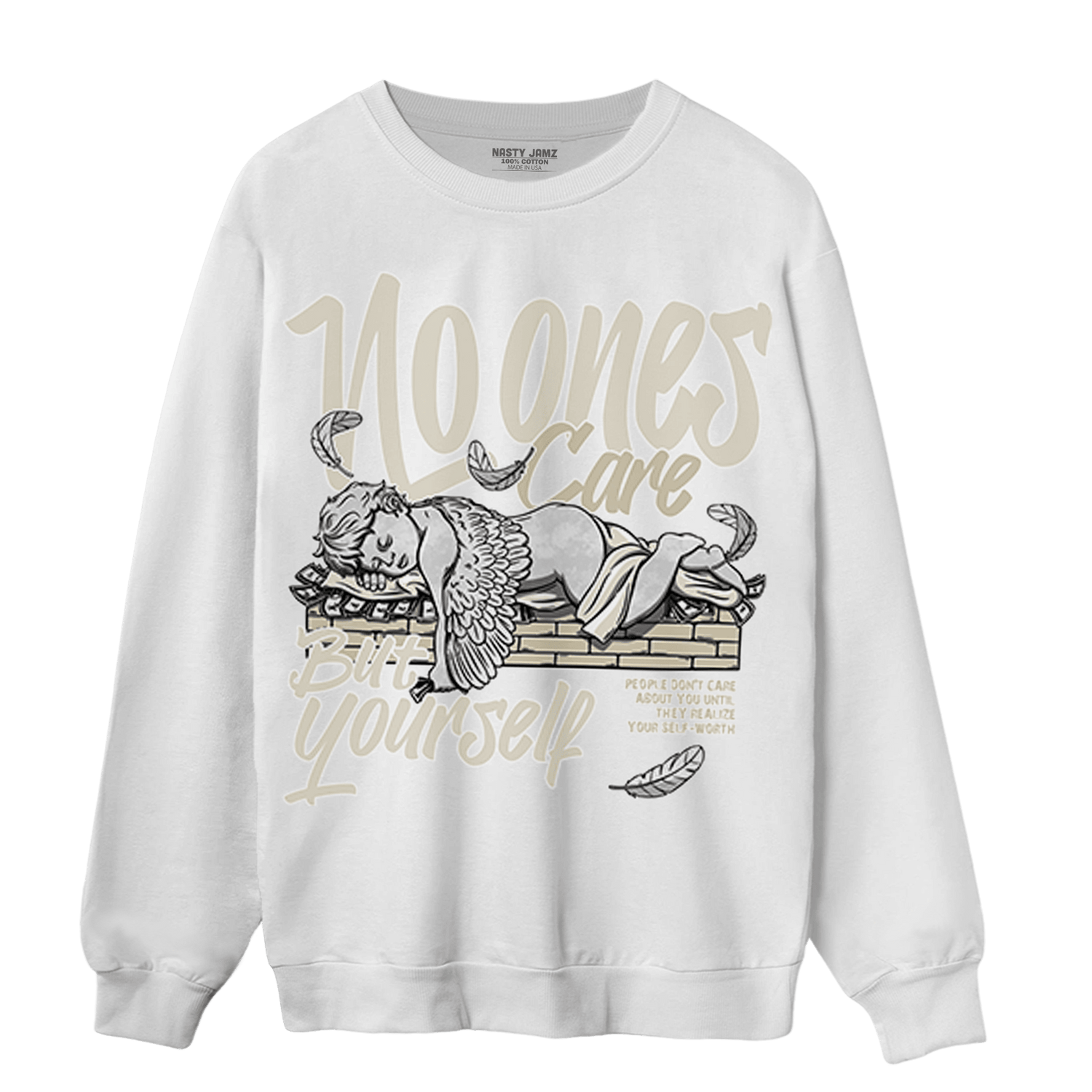 Gratitude 11s Sweatshirt Match No Ones Care - NastyJamz