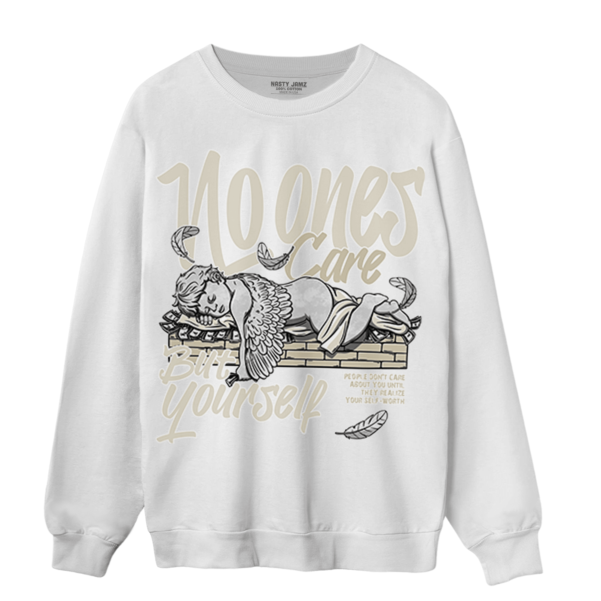 Gratitude 11s Sweatshirt Match No Ones Care - NastyJamz