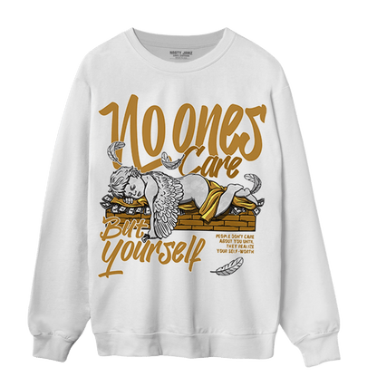 Wheat 13s Sweatshirt Match No Ones Care - NastyJamz