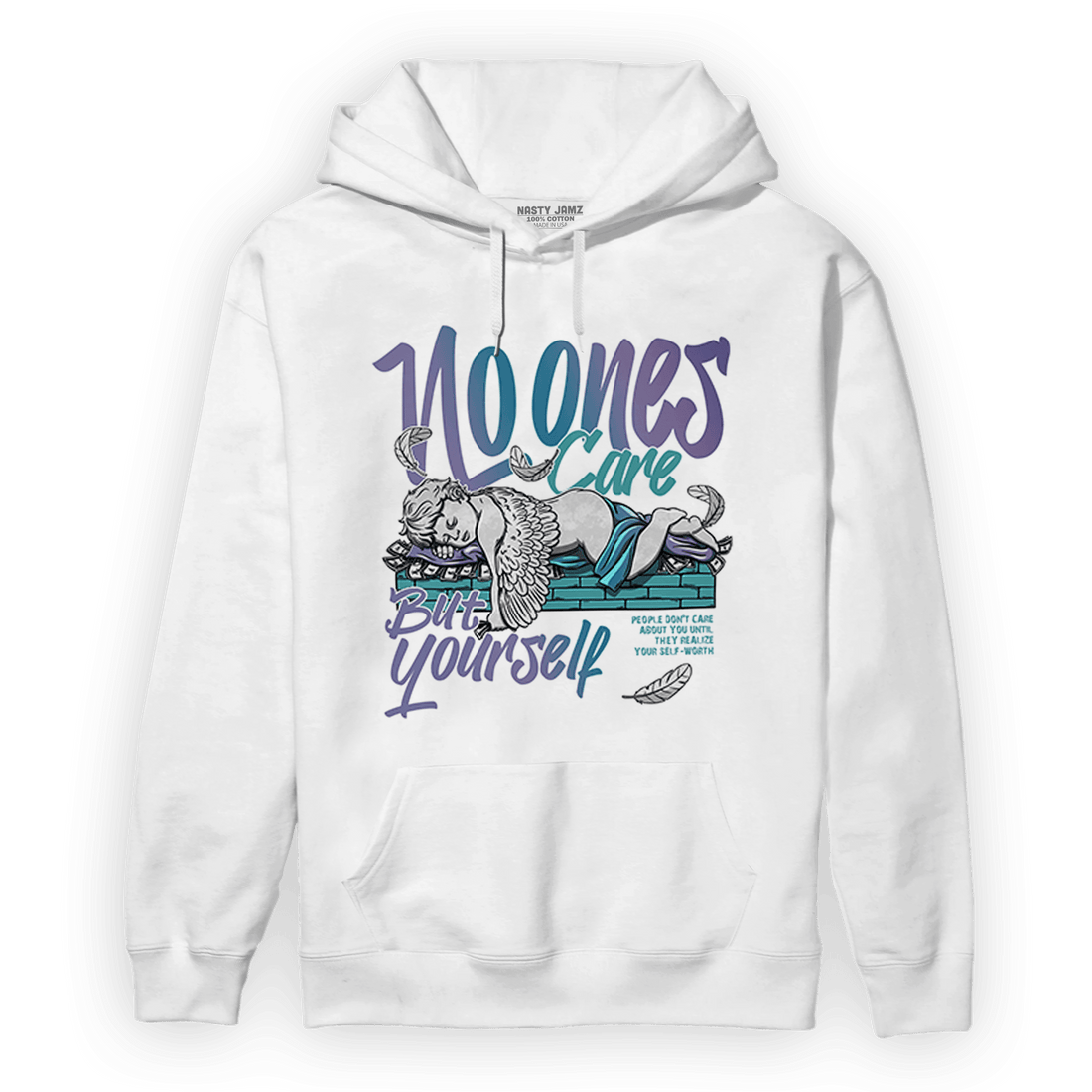 Low Love Letter 14s Hoodie Match No Ones Care - NastyJamz