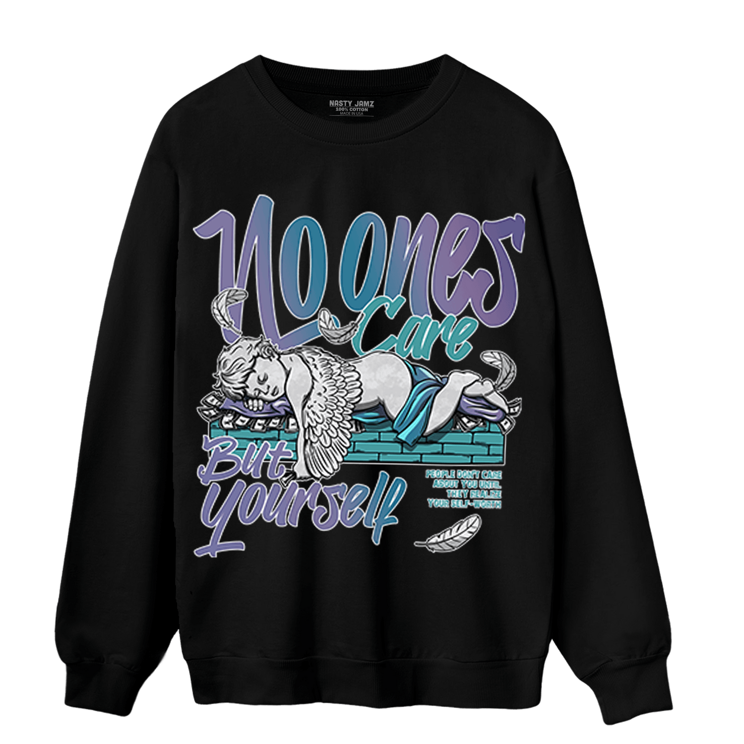 Low Love Letter 14s Sweatshirt Match No Ones Care - NastyJamz
